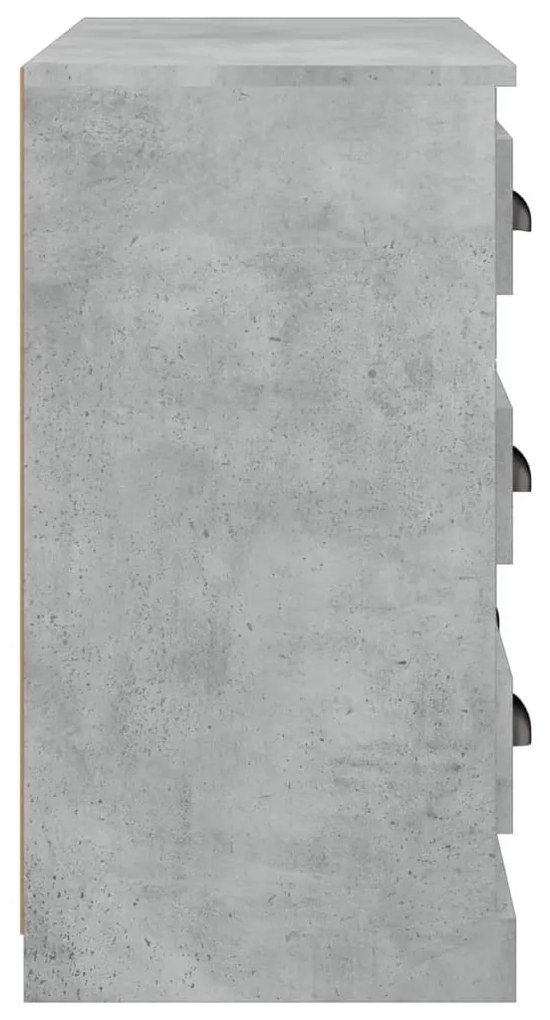 Aparador 70x35,5x67,5 cm derivados de madeira cinzento cimento