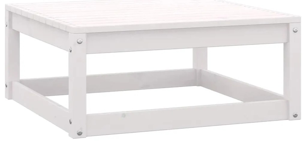 8 pcs conjunto lounge de jardim com almofadões pinho maciço