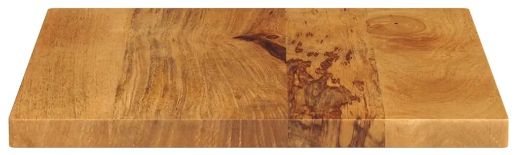 Tampo de mesa quadrado 50x50x3,8 cm mangueira maciça