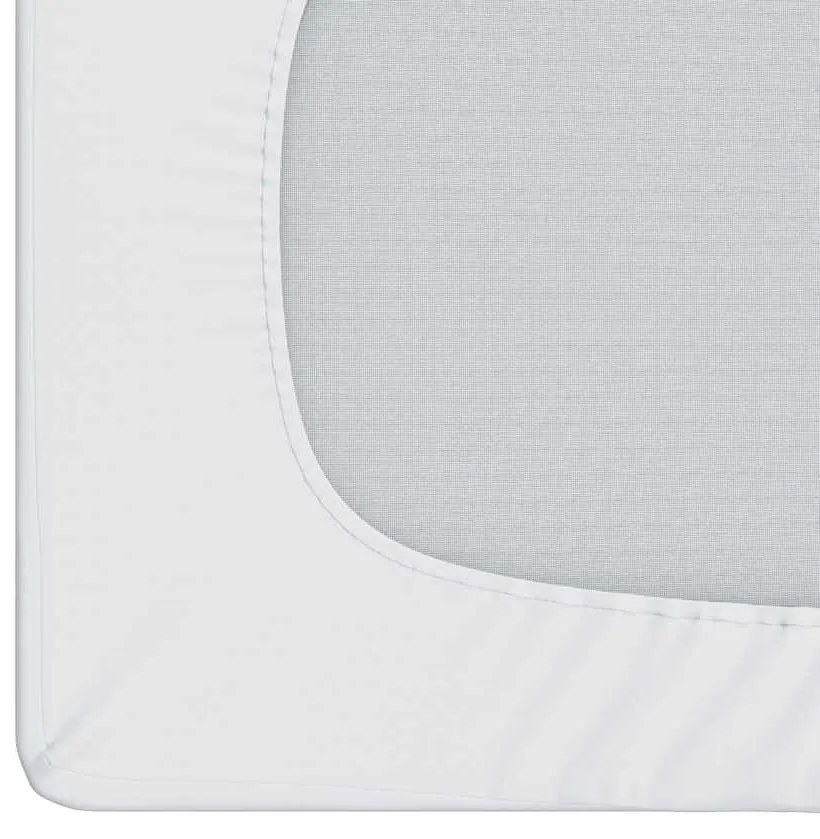 Protetor de colchão impermeável 140x190 cm branco