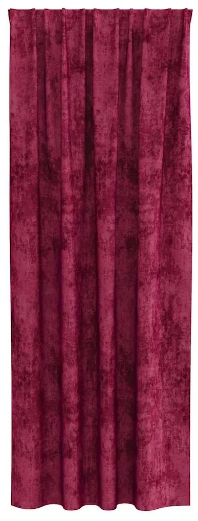 Cortinas de Veludo 2 Peças com Ilhós Vermelho Vinho 245x140 cm