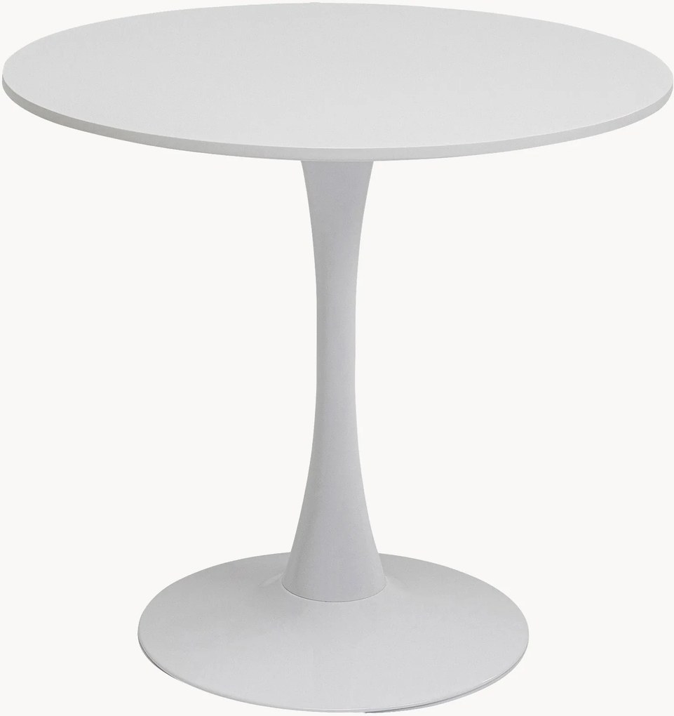 Mesa de jantar redonda Schickeria, Ø 80 cm