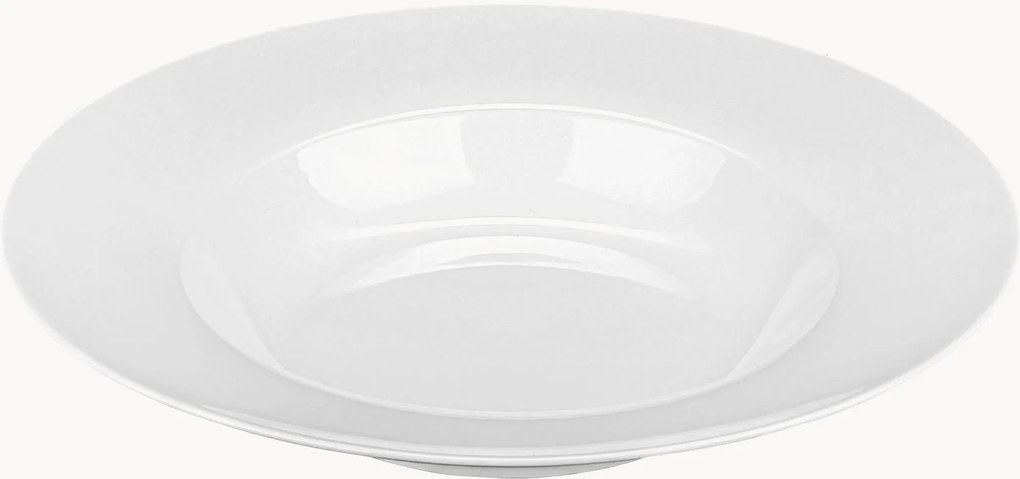 Pratos de sopa em porcelana Basic, conjunto de 4