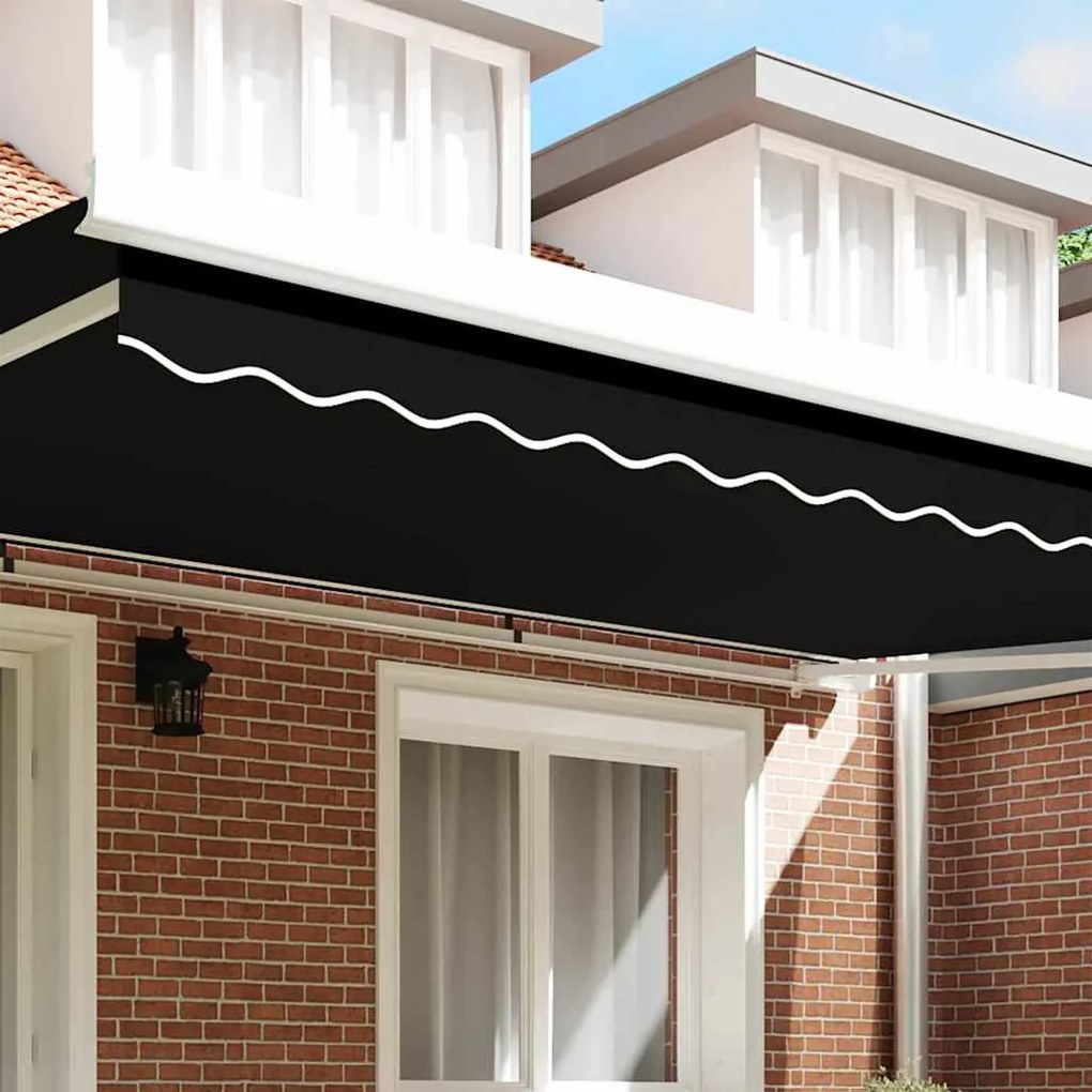 Valance de Toldos pra Estrutura de 5m Preto 4.8x0.2m