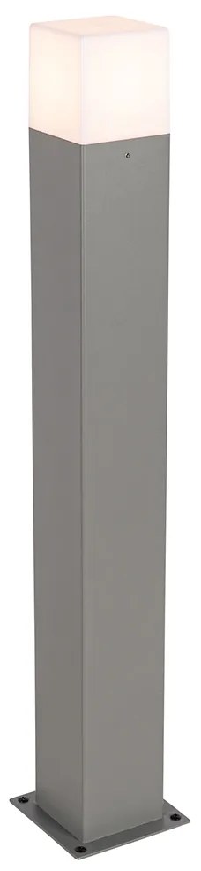 Candeeiro de pé exterior moderno cinzento 70 cm IP44 - Denmark Moderno