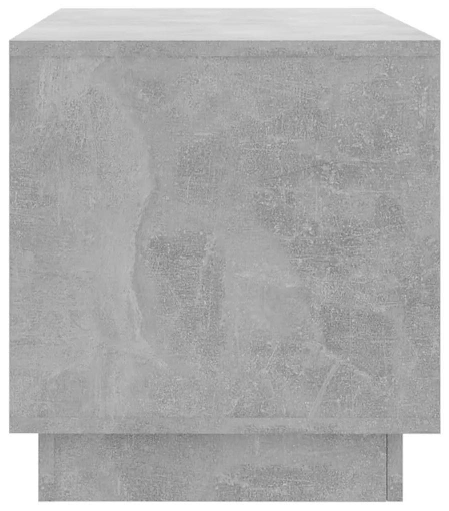 Móvel p/ TV 102x41x44 cm derivados de madeira cinzento cimento