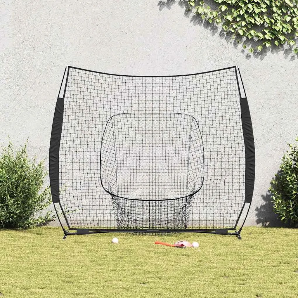 Beisebol &amp; Softbol Preto 250 x 106 x 209 cm Poliéster