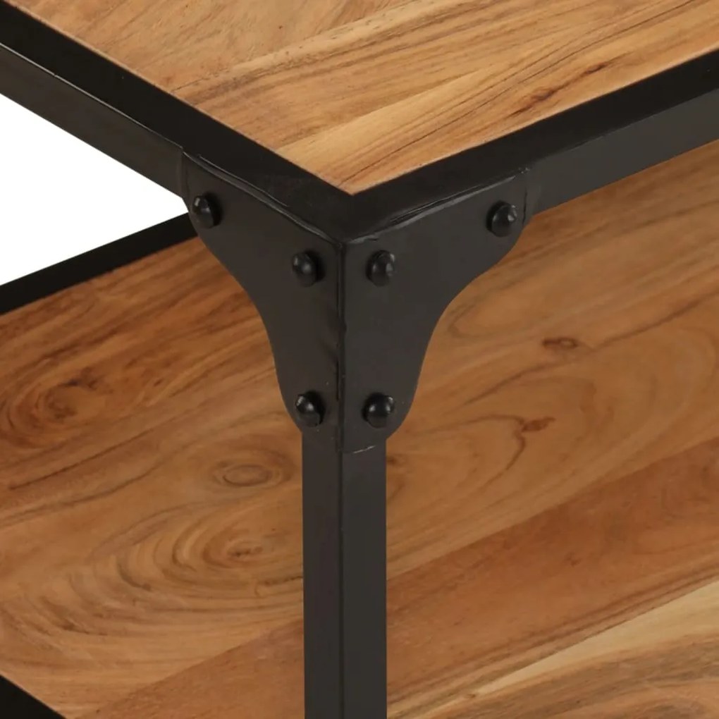 Mesa de centro 90x45x35 cm madeira de acácia maciça