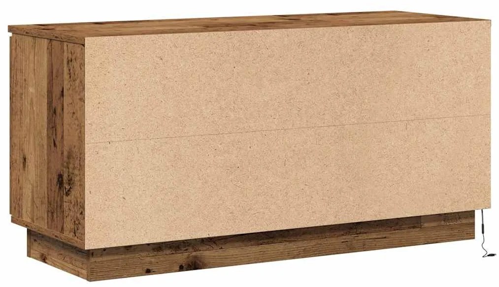 Armário para TV Madeira Velha 100x38x49 cm Madeira Engenheirada