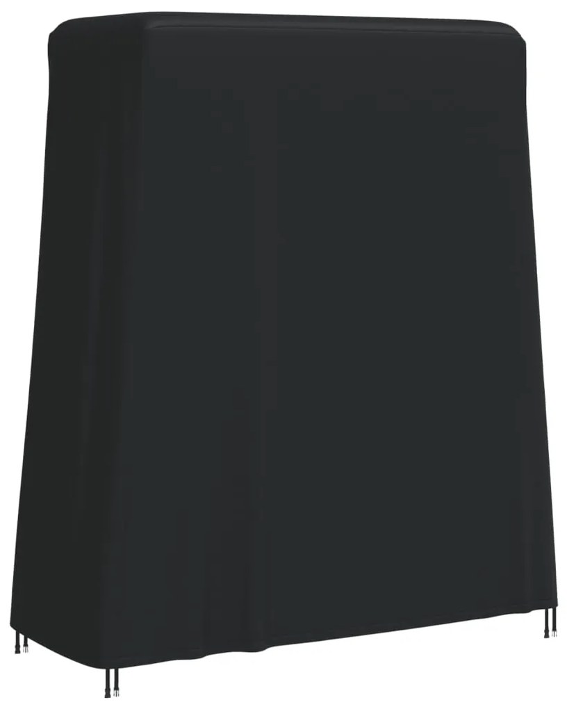 vidaXL Capa para mesa de pingue-pongue 165x70x185 cm 420D oxford preto