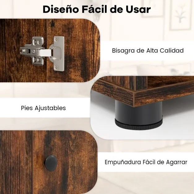 Armário alto estreito para casa de banho 20 x 20 x 180 cm de arrumação para casa de banho com 1 gaveta e 5 prateleiras ajustáveis Café