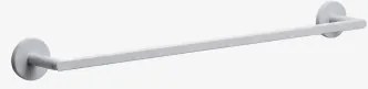 Toalheiro Adesivo De Parede Com Barra Para Casa De Banho Em Aço Inoxidável Caldrumi Branco & ↔︎ 60 Cm - Sklum