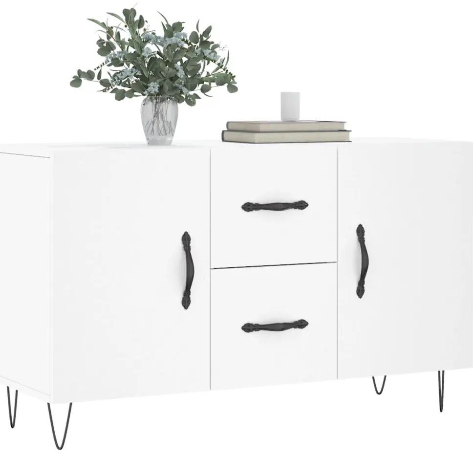 Aparador 100x36x60 cm derivados de madeira branco