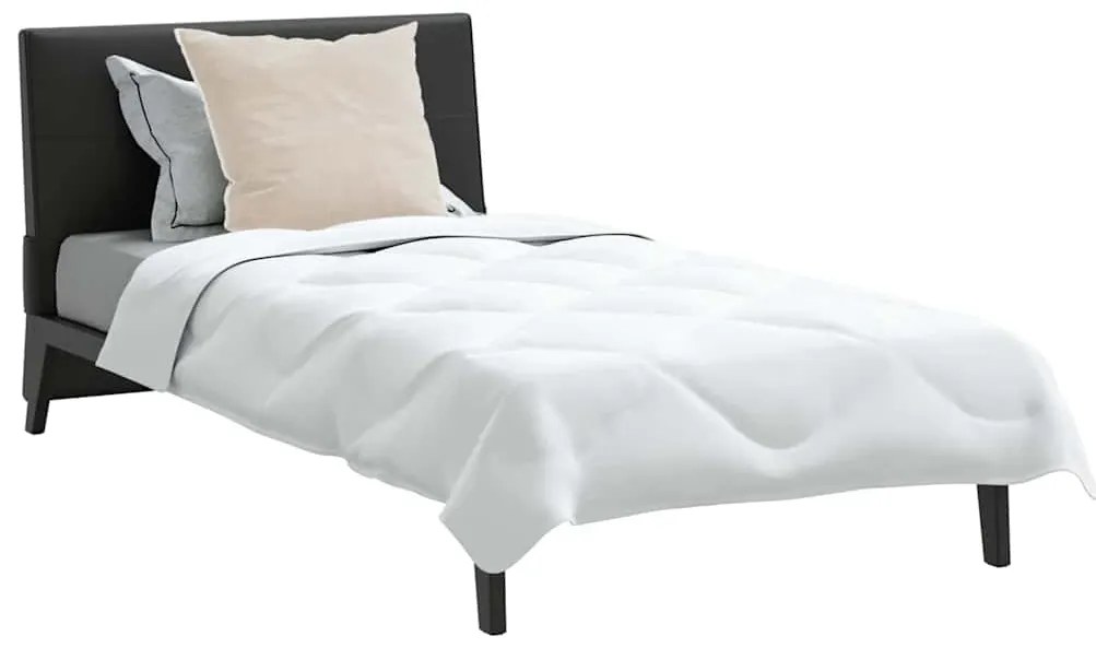Edredom com Travesseiro 2 pcs Branco 140 x 200 cm Microfibra