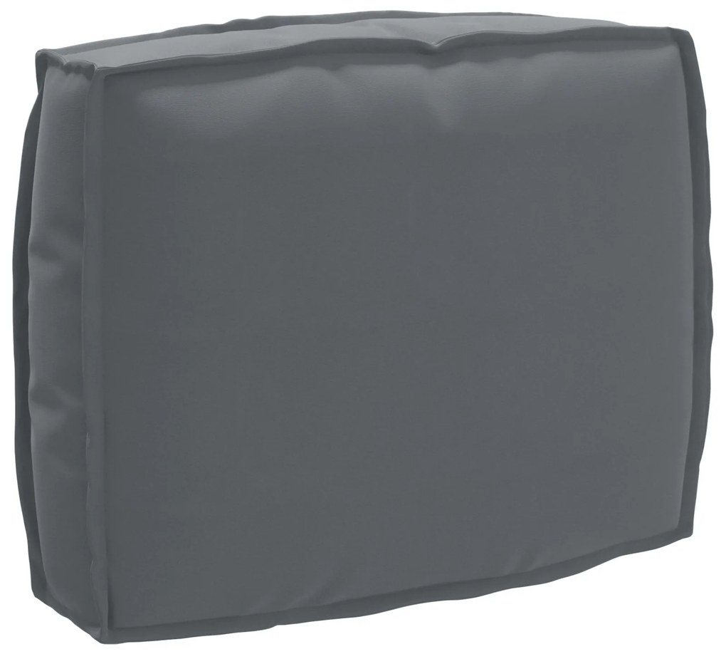 vidaXL Cojin de Pallet para Encosto Antracite 50x40x12 cm Tecido Oxford