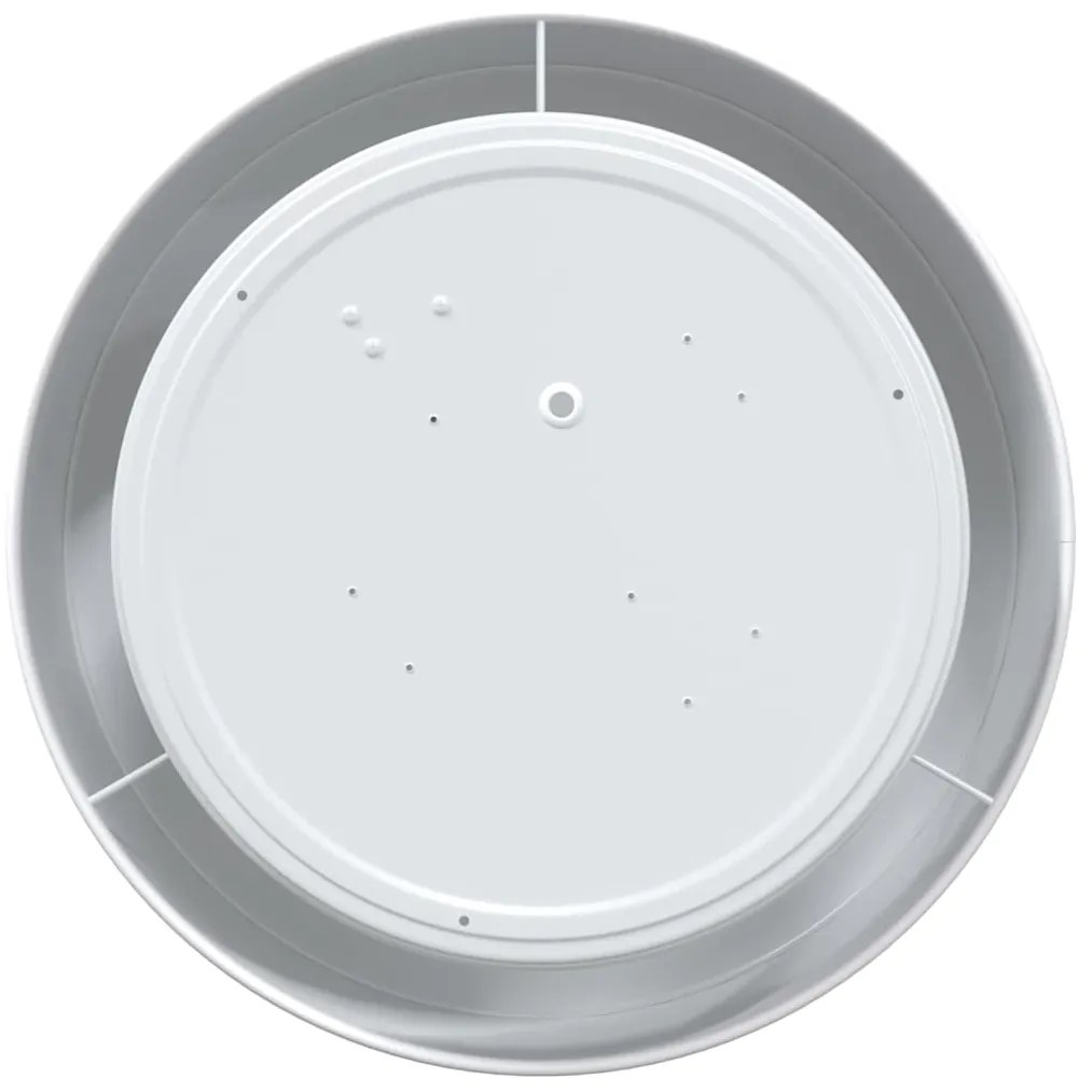 Luzes de Teto Embutidas Brancas Ø 30 cm Tecido E27