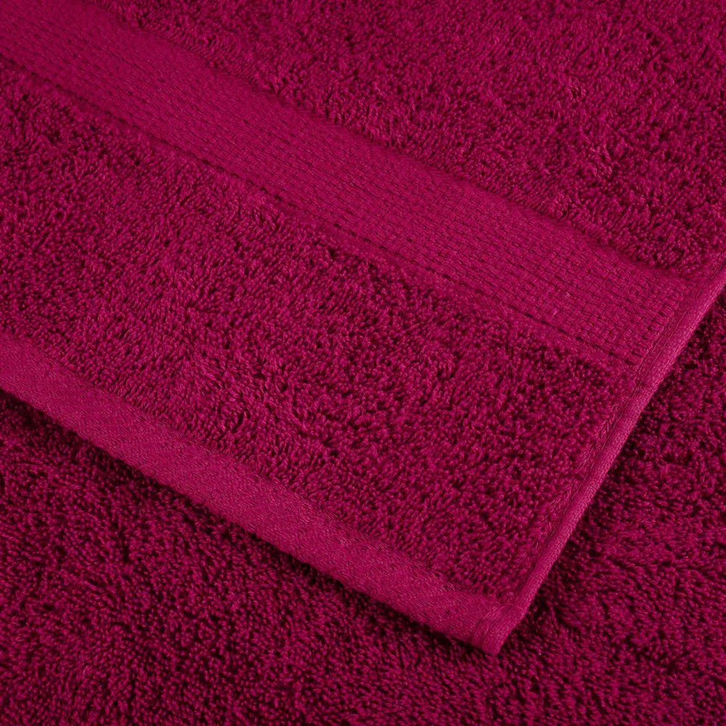 Toalhas de mãos premium SOLUND 4 pcs 30x30 cm 600 g/m2 bordô
