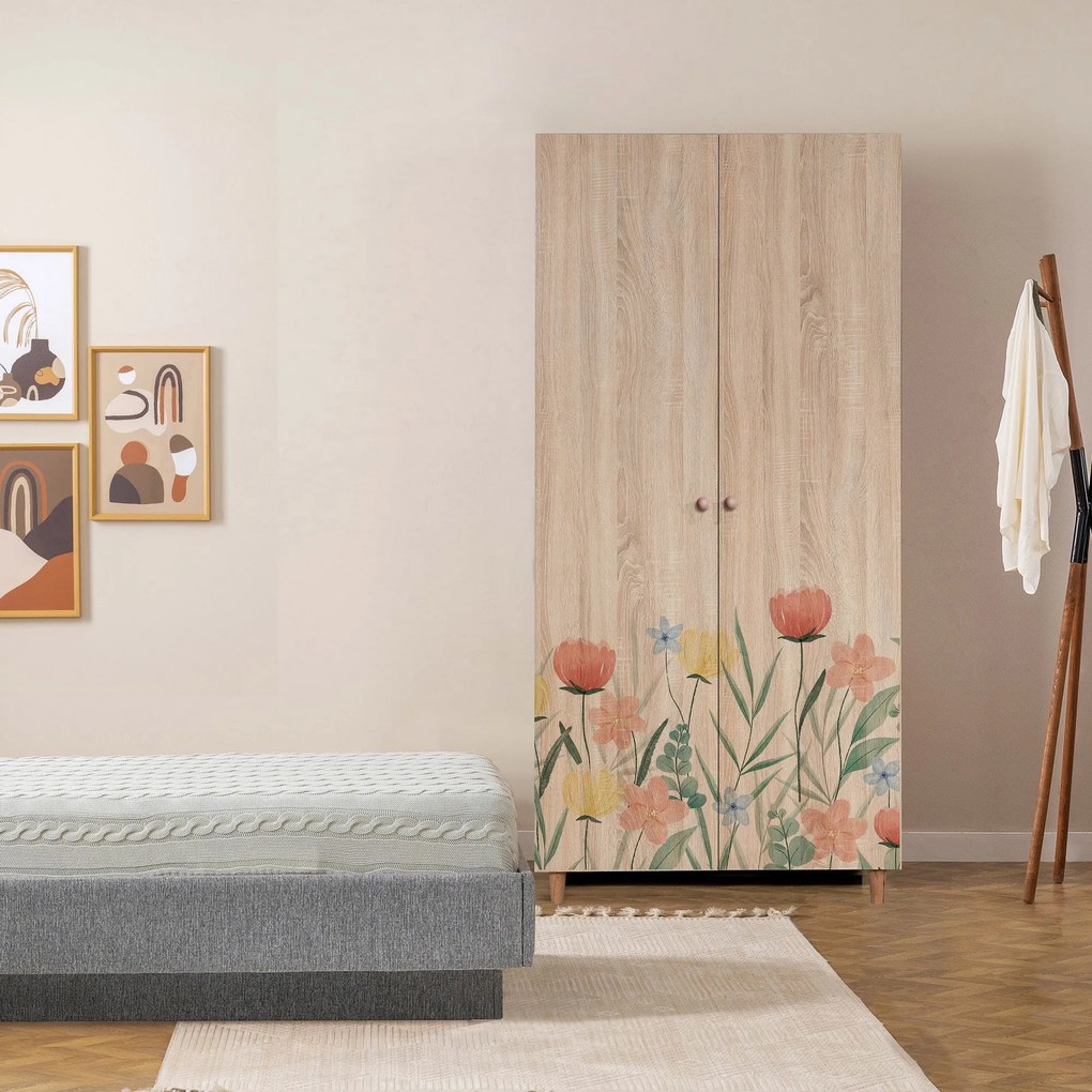 Guarda-roupa Lidya – Sonomo – 90x192x52 cm