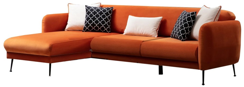 Sofá-Cama de Canto Sevilla – Laranja – 270 x 170 cm