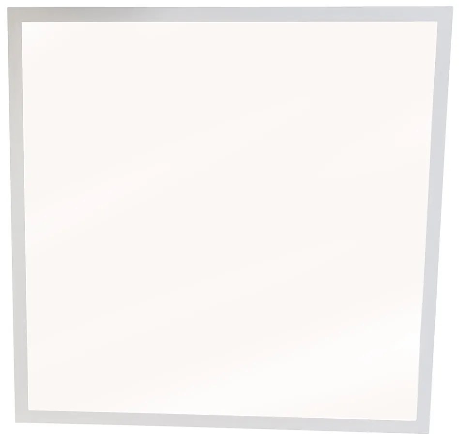 Painel LED para teto modular branco quadrado regulável em Kelvin - Pawel Moderno