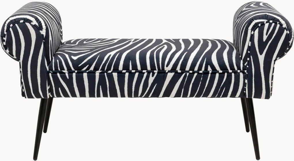 Banco estofado Wing Zebra