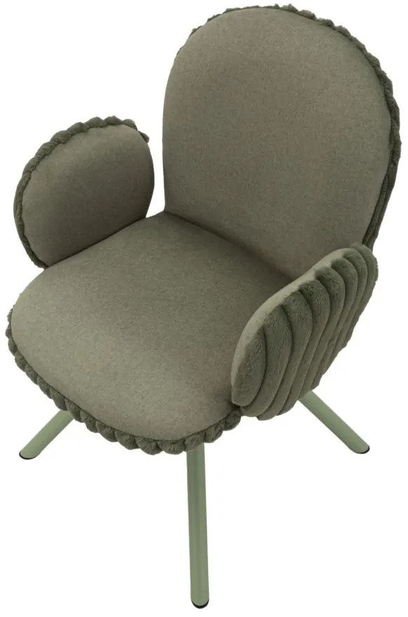 CONJUNTO DE 2 UNIDADES CADEIRAS JANTAR STOCKHOLM -B- 64X68X83 CM (ALTURA DO ASSENTO CM 45) VERDE