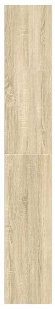 Estante 60x30x189 cm derivados de madeira carvalho sonoma