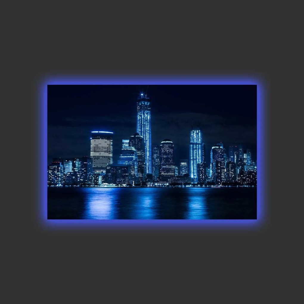 Quadro Decorativo em Tela LED 4570HDACT-095 – Multicolor – 45 x 70 cm