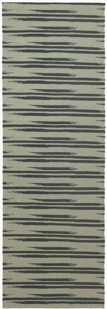 Passadeira em lã artesanal de pelo curto Aud