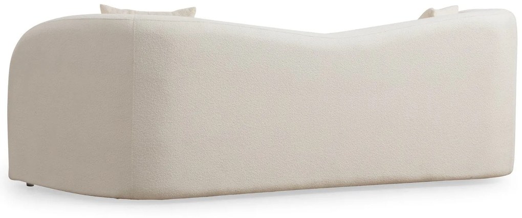 Sofá de 3 Lugares Asos – Creme – 225x76x75 cm