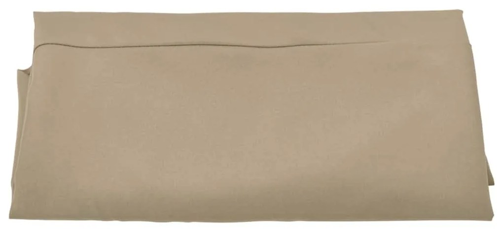 Tecido substituição p/ guarda-sol 300 cm cinzento-acastanhado