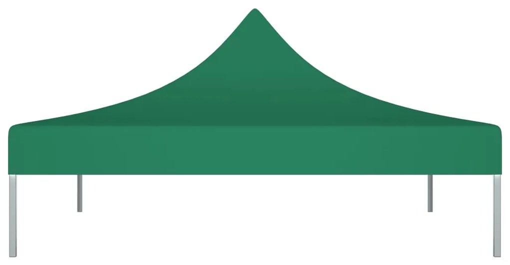 Teto para tenda de festas 3x3 m 270 g/m² verde
