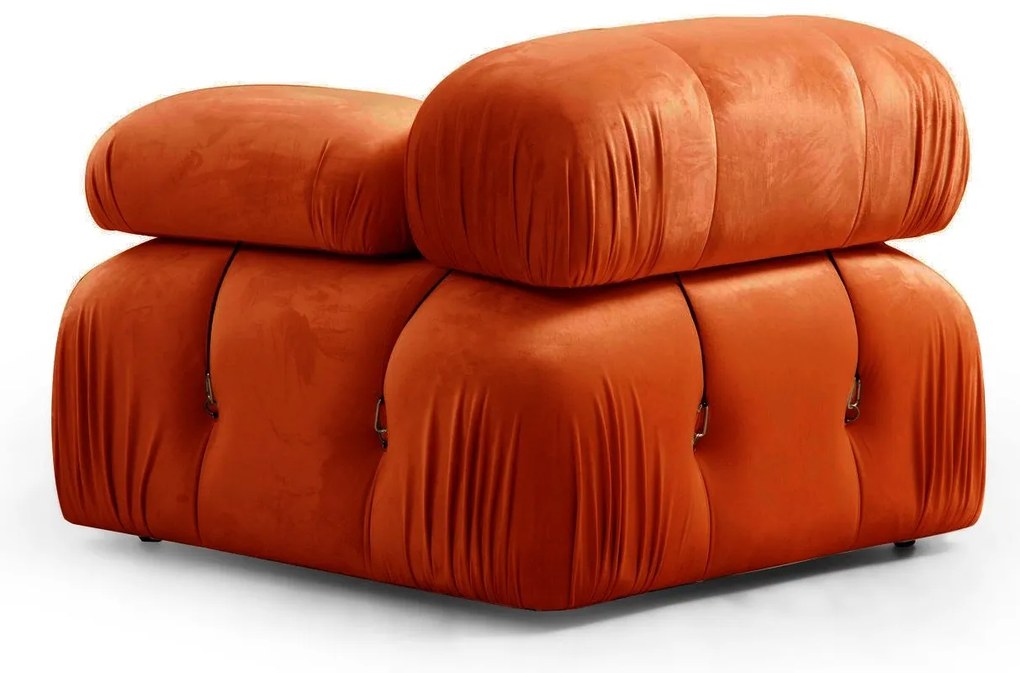 Sofá de 3 Lugares Bubble – Laranja – 288 cm x 95 cm x 75 cm