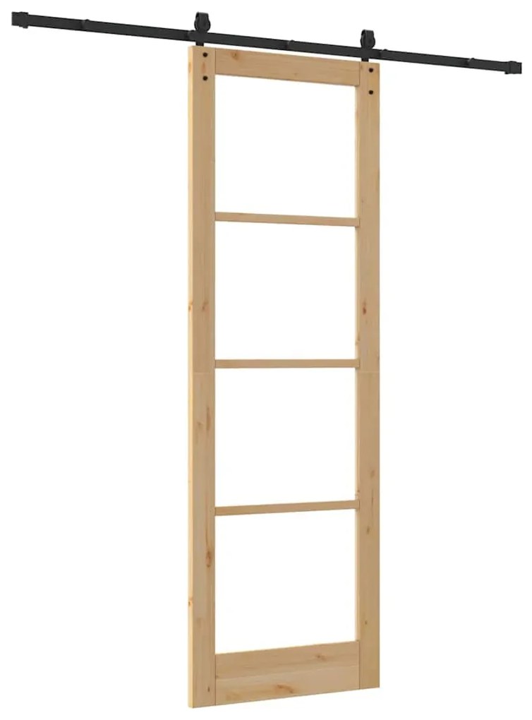 Porta Deslizante com Conjunto de Hardware "ORKDAL" 78x232 cm