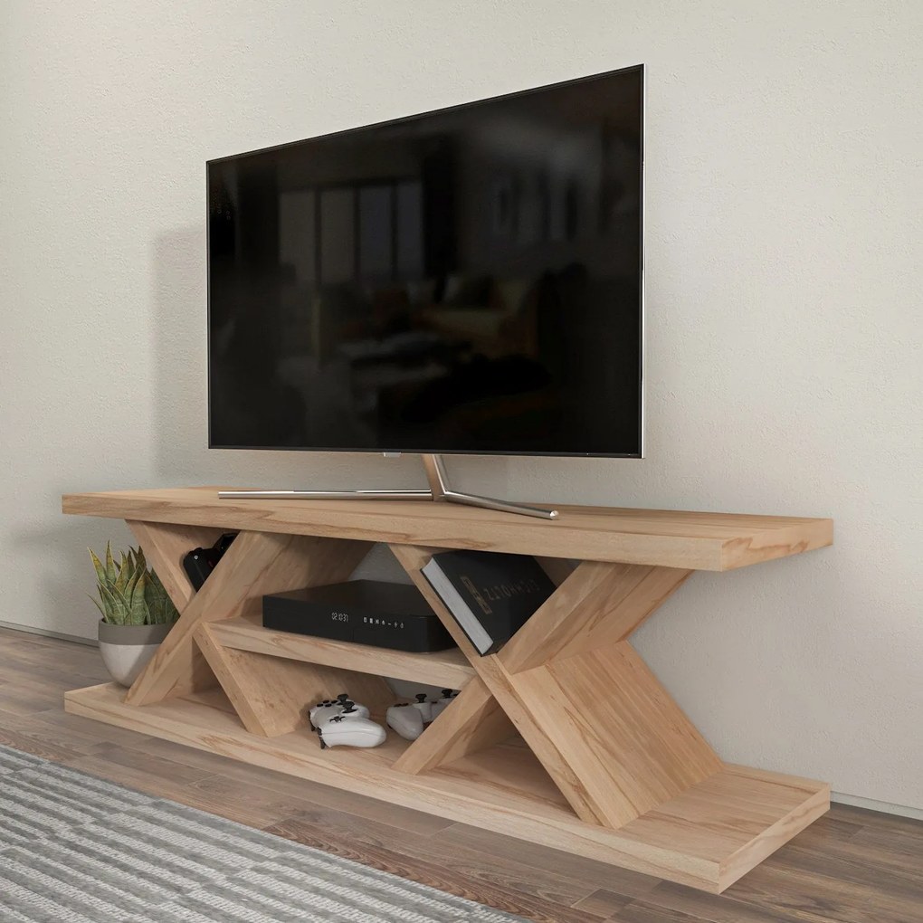 Móvel TV Massi – Carvalho – 136x42x37 cm