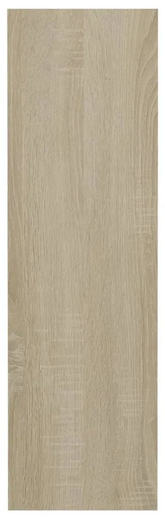 Sapateira de parede 60x18x60 cm contraplacado carvalho sonoma