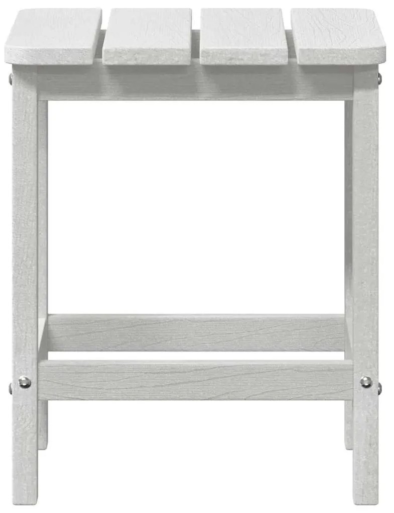 Mesa Lateral Adirondack Branca 38x38x45 cm HDPE