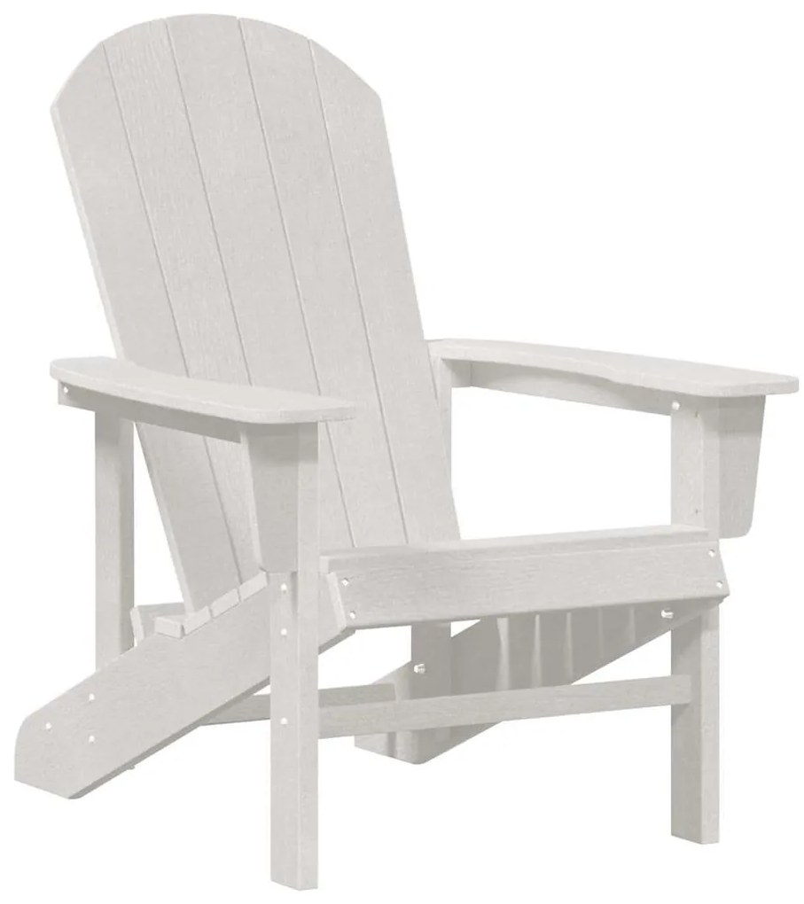 Cadeira Adirondack Branca 74x82x91 cm HDPE