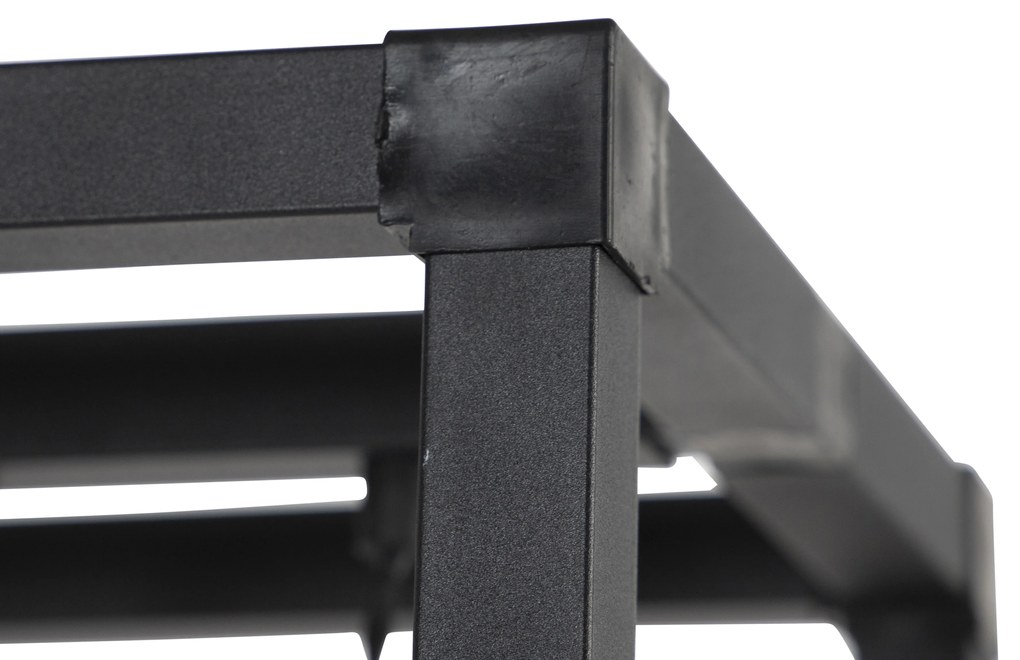 Candeeiro de pé inteligente preto 3 luzes incl. Wifi G95 - Big Cage