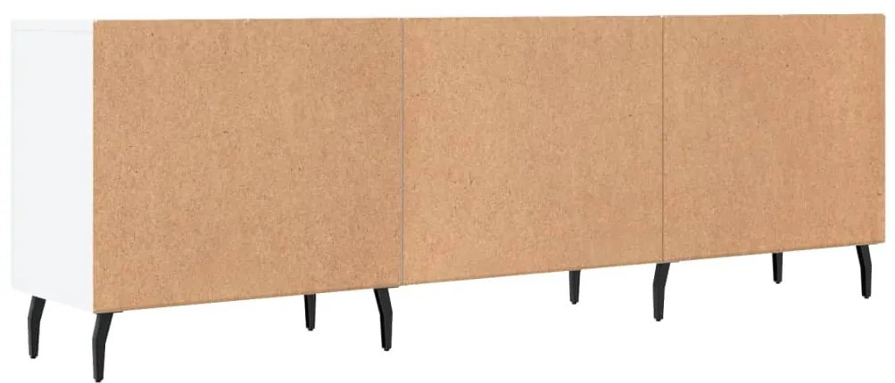 Móvel para TV 150x30x50 cm derivados de madeira branco