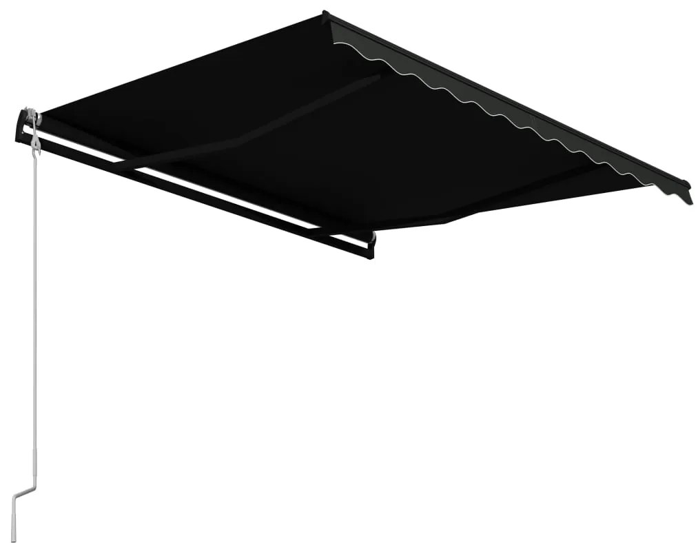 Toldo retrátil automático 350x250 cm antracite