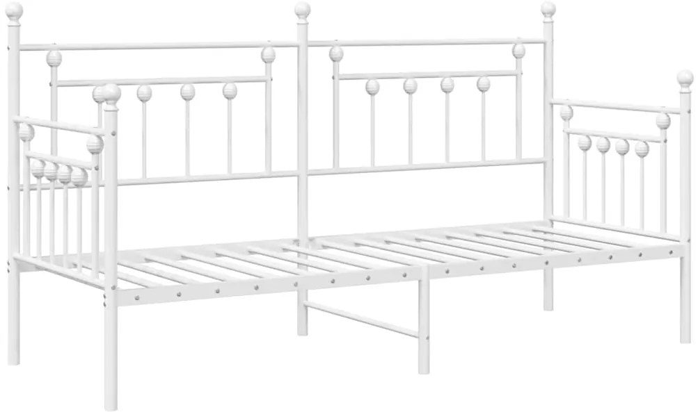 Estrutura de Cama Dia Branca 80x200 cm Aço