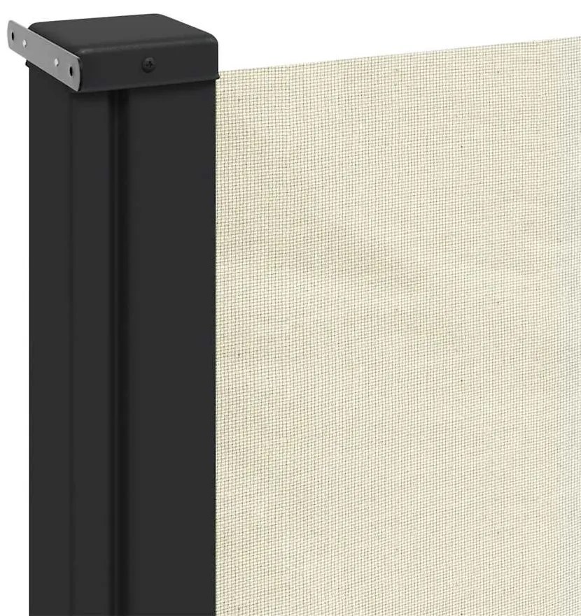 Toldo lateral retrátil 180x300 cm cor creme