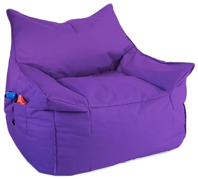 <puff> Cinema – Roxo – 90x80x55 cm | Tribo Home