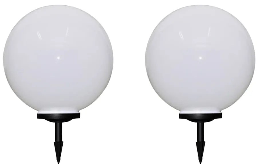 Candeeiros de exterior 2 pcs LED 50 cm com estacas de enterrar