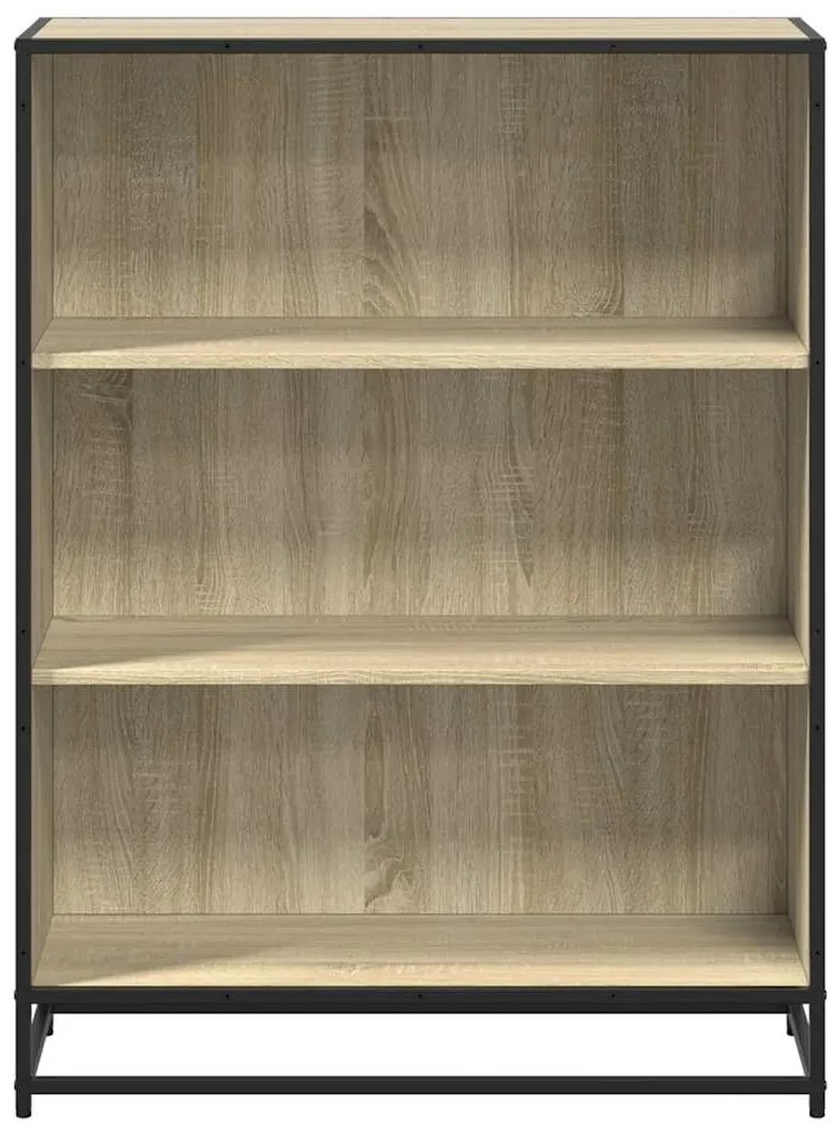 Estante 80,5x35x107,5 cm contraplacado cor carvalho sonoma