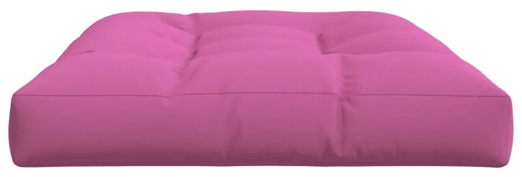 Almofadão para sofá de paletes 120x80x12 cm tecido rosa