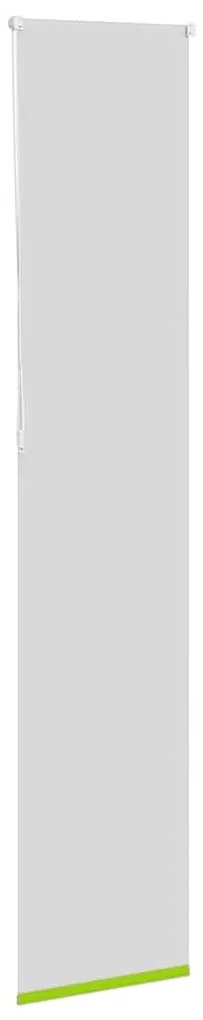 Persiana de enrolar 40x230 cm largura tecido 35,7 cm poliéster