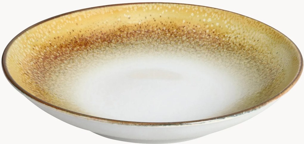 Pratos de massa em porcelana Petra, conjunto de 6