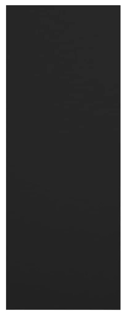 Mesa consola 78x30x80 cm derivados de madeira preto